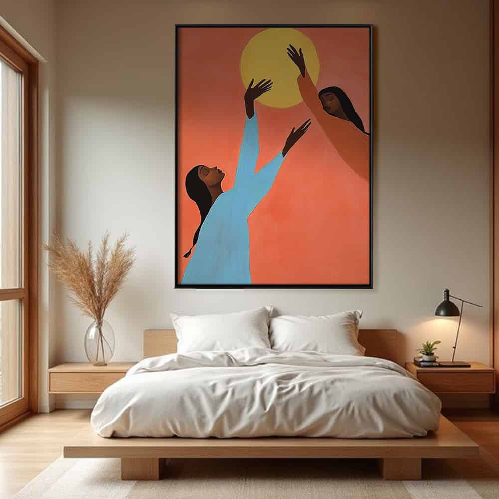MINIMALIST "SISTERS OF THE SUN"
