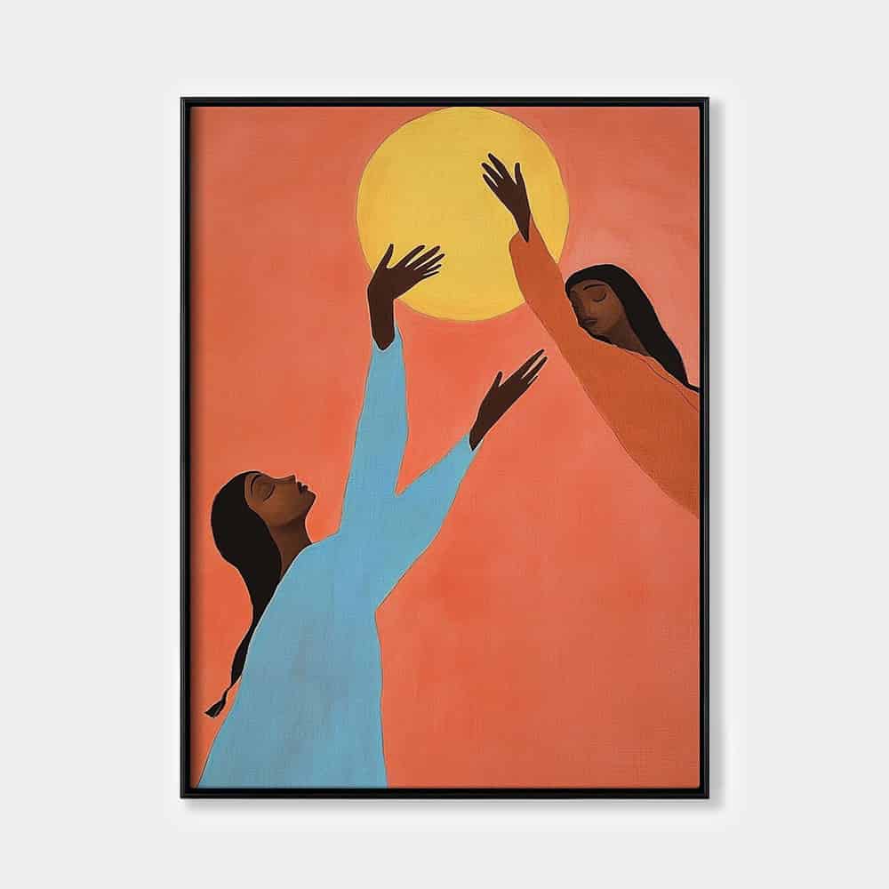 MINIMALIST "SISTERS OF THE SUN"