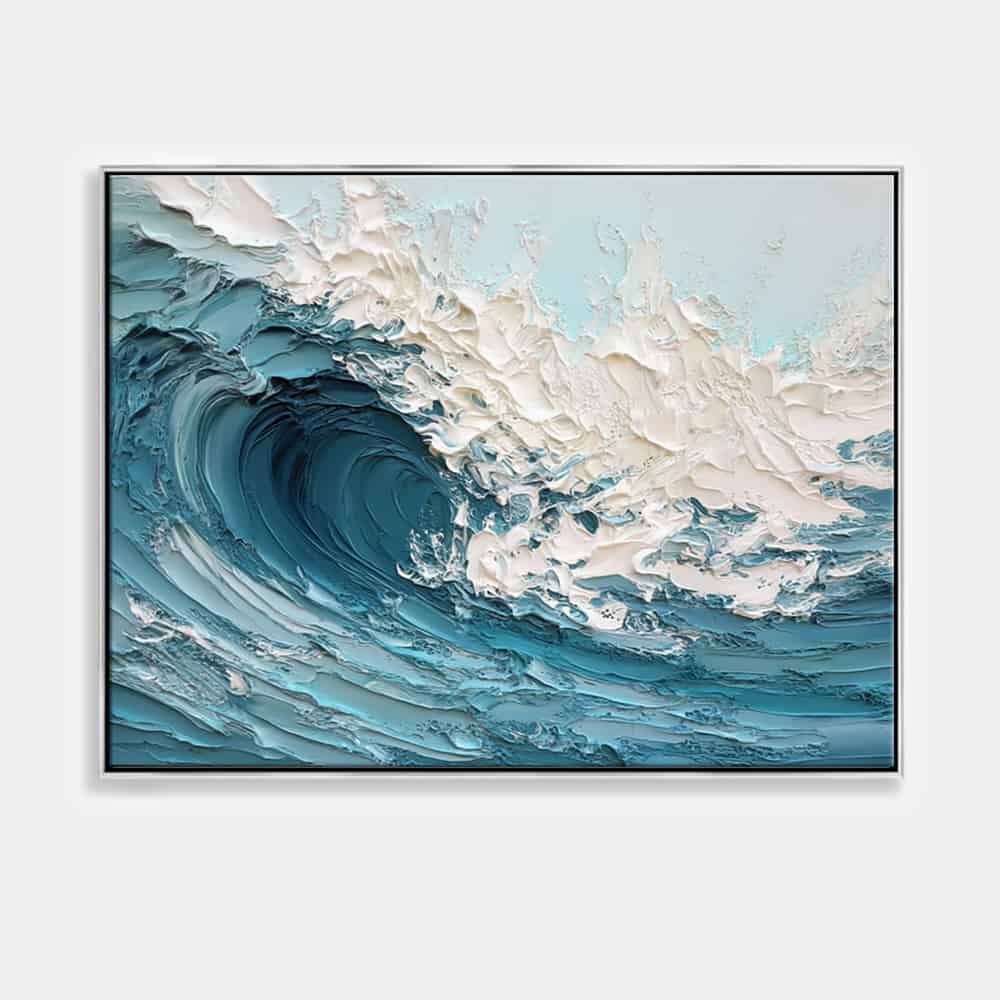 RICH TEXTURED ART "CRESCENDO"