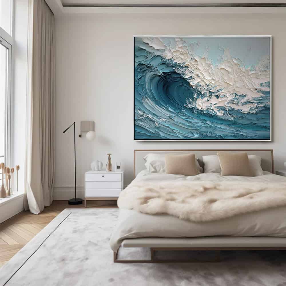 RICH TEXTURED ART "CRESCENDO"