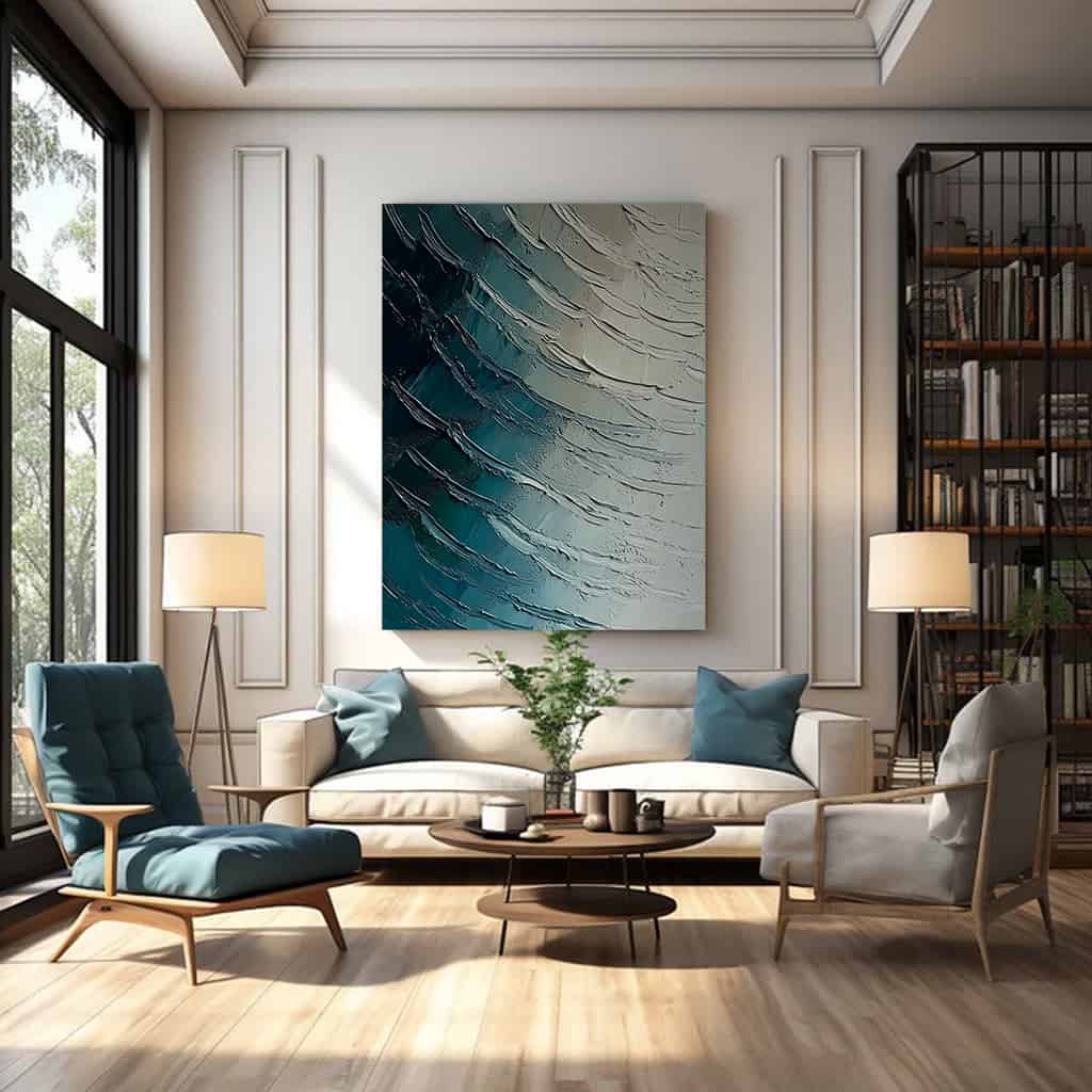 RICH TEXTURED ART "EMERGE"