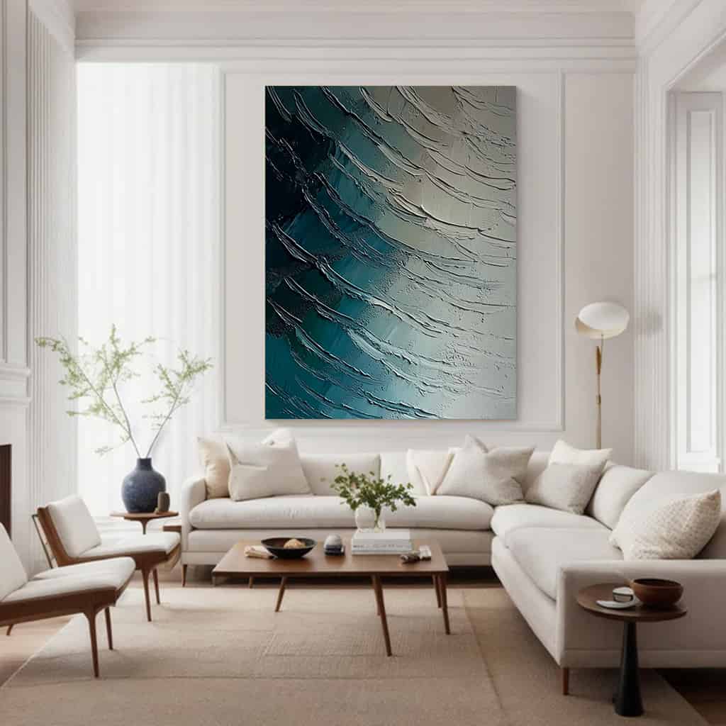 RICH TEXTURED ART "EMERGE"