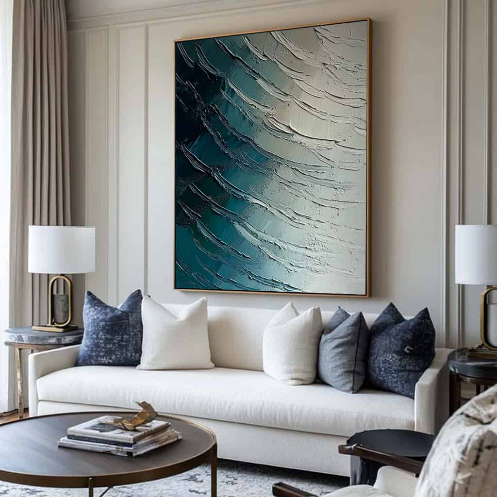 RICH TEXTURED ART "EMERGE"