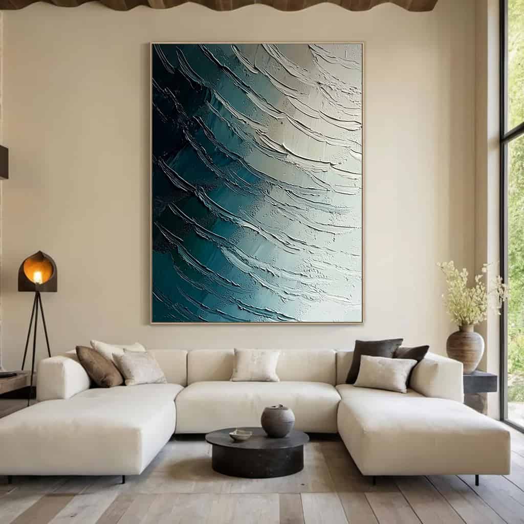 RICH TEXTURED ART "EMERGE"