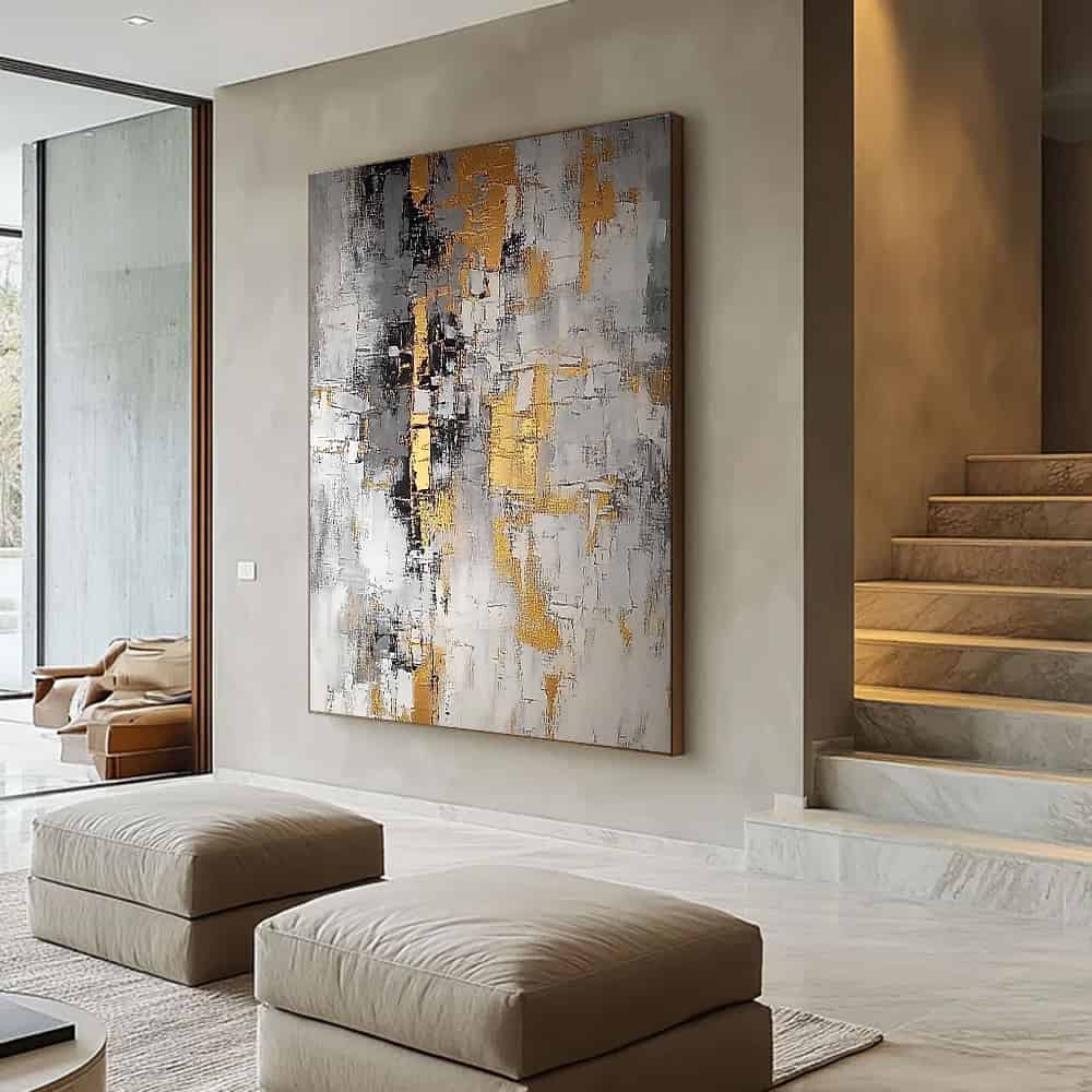 RICH TEXTURED ART "KINTSUGI"