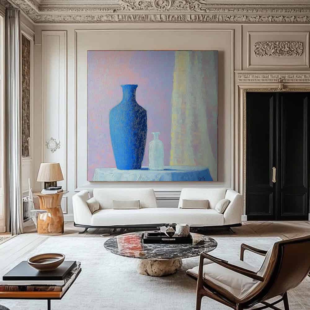 RICH TEXTURED ART "QUIET COMPANY"
