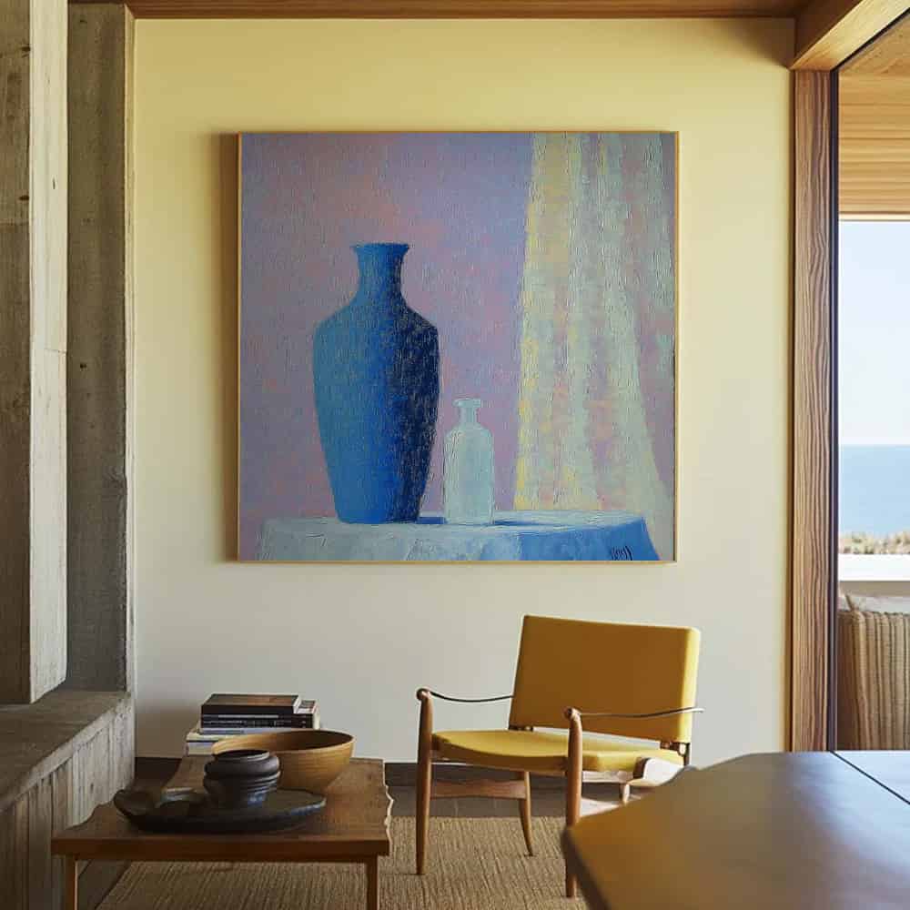 RICH TEXTURED ART "QUIET COMPANY"
