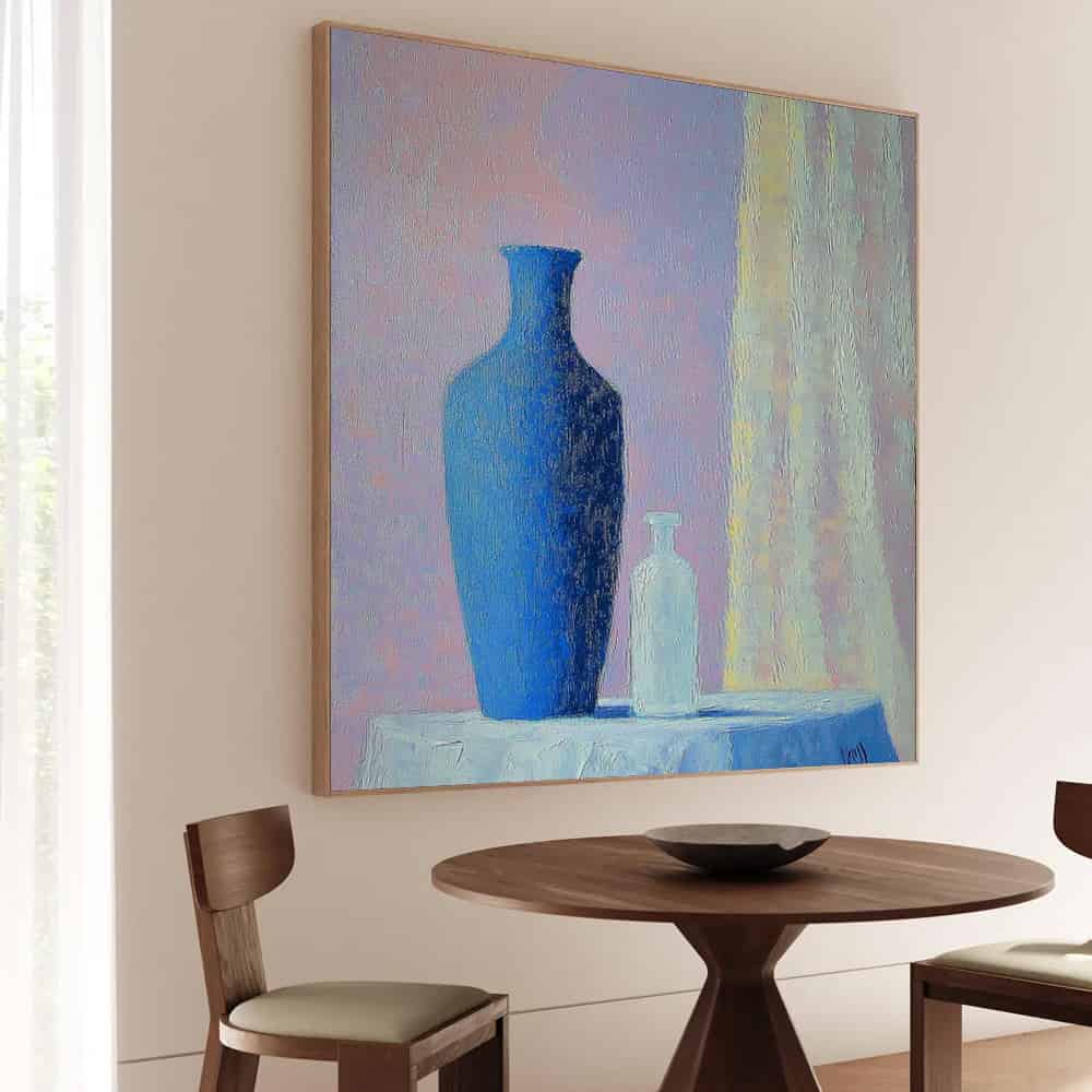 RICH TEXTURED ART "QUIET COMPANY"