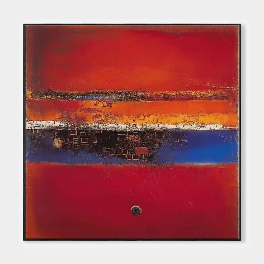 RICH TEXTURED ART "THE LAST ARTIFACT"