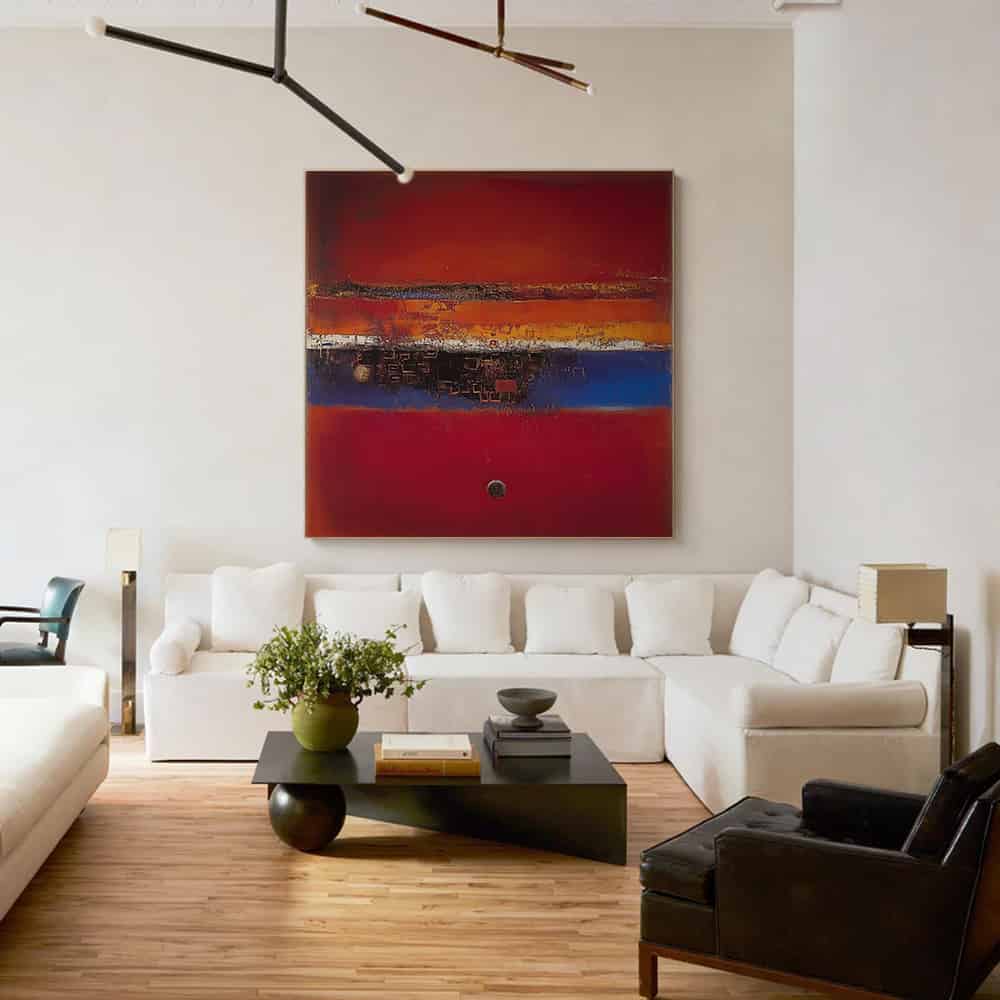 RICH TEXTURED ART "THE LAST ARTIFACT"