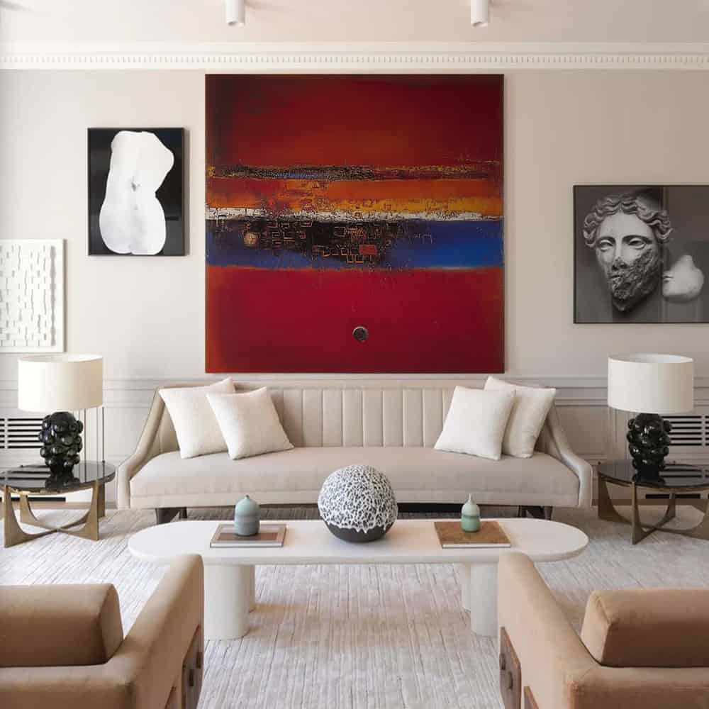 RICH TEXTURED ART "THE LAST ARTIFACT"