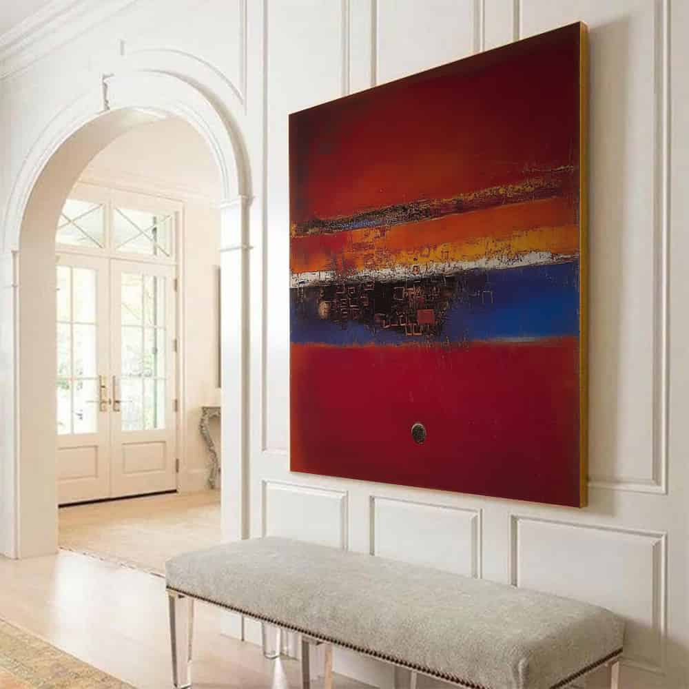 RICH TEXTURED ART "THE LAST ARTIFACT"