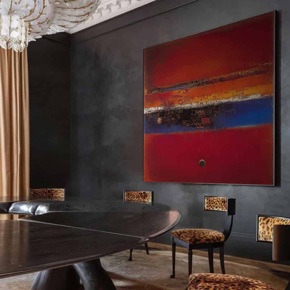 RICH TEXTURED ART "THE LAST ARTIFACT"