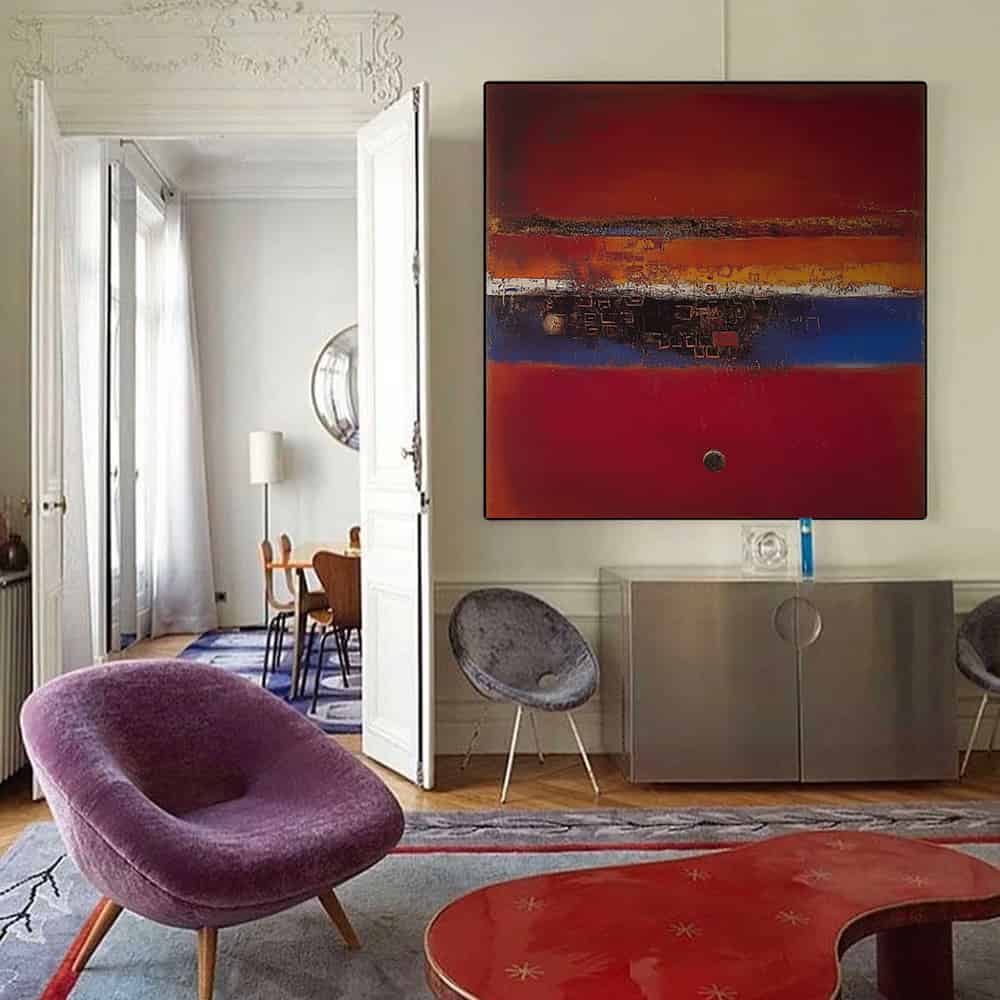 RICH TEXTURED ART "THE LAST ARTIFACT"