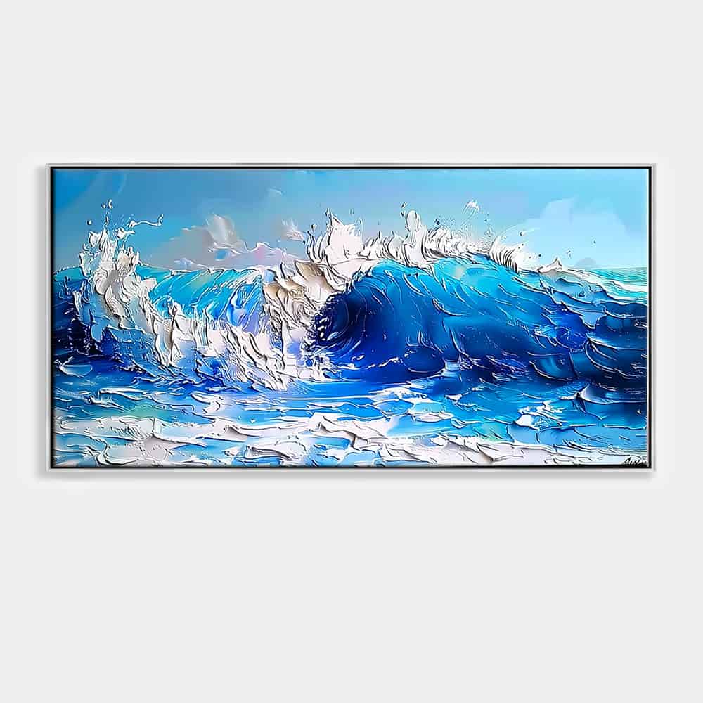 SEA & BEACH ART "AZURE FURY"