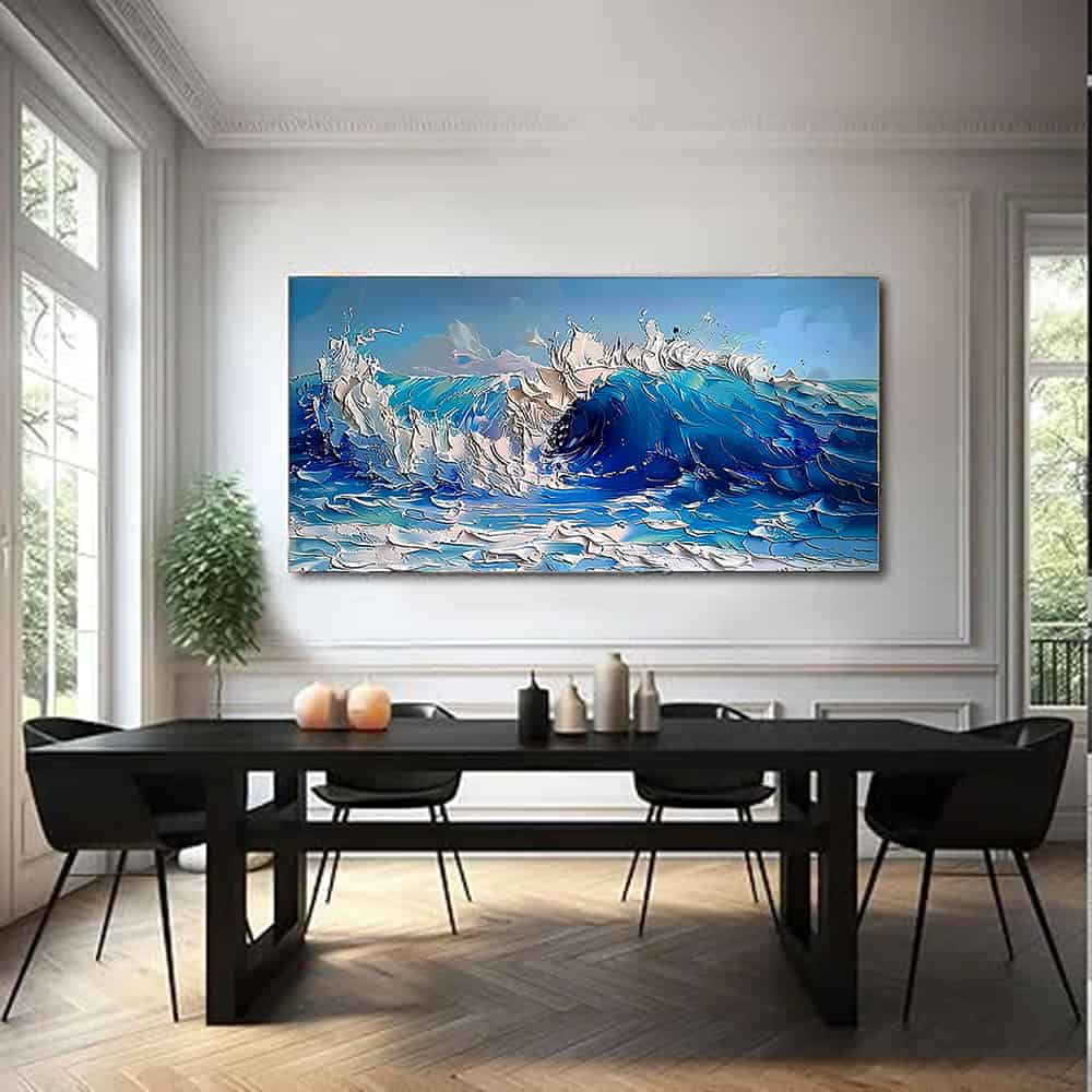 SEA & BEACH ART "AZURE FURY"