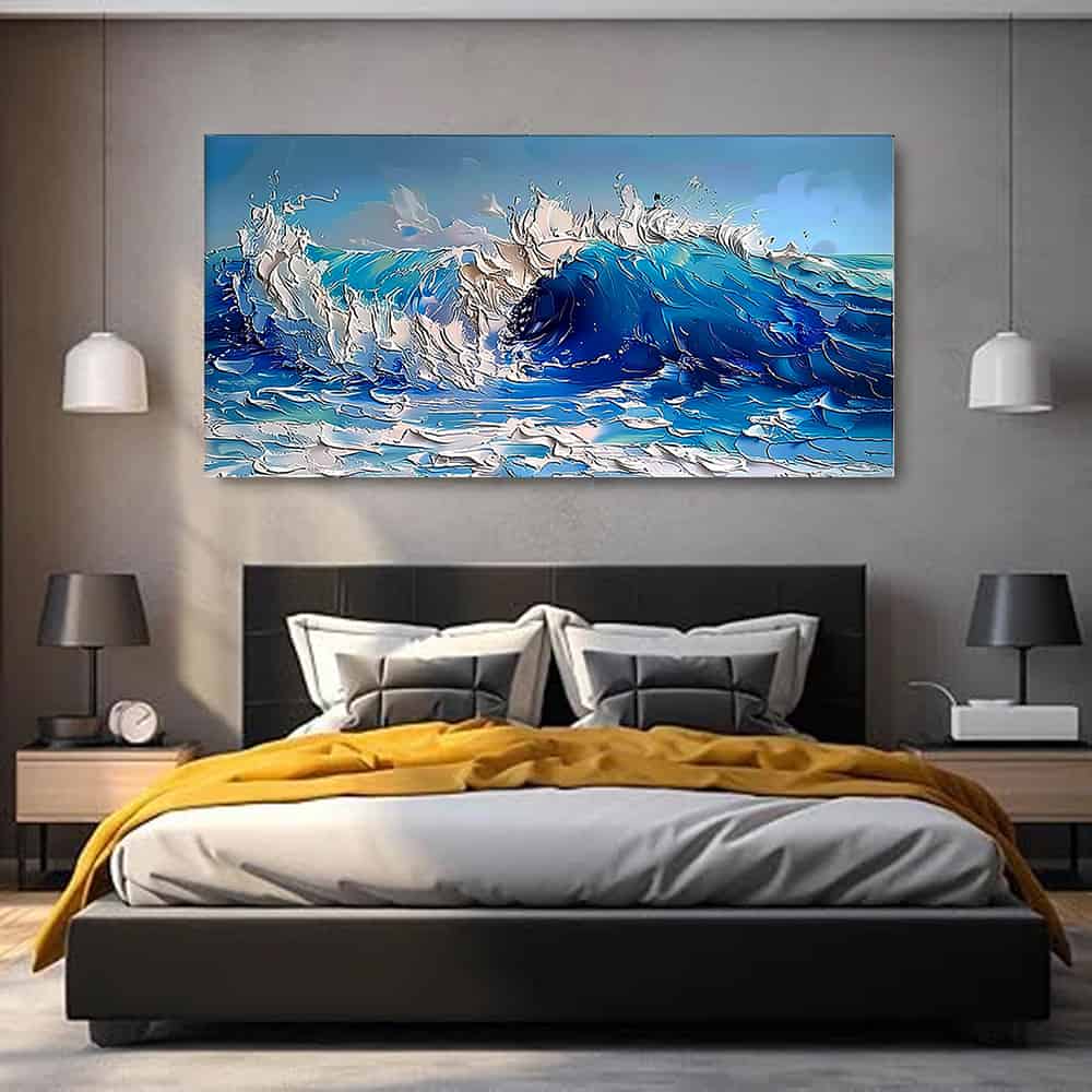 SEA & BEACH ART "AZURE FURY"
