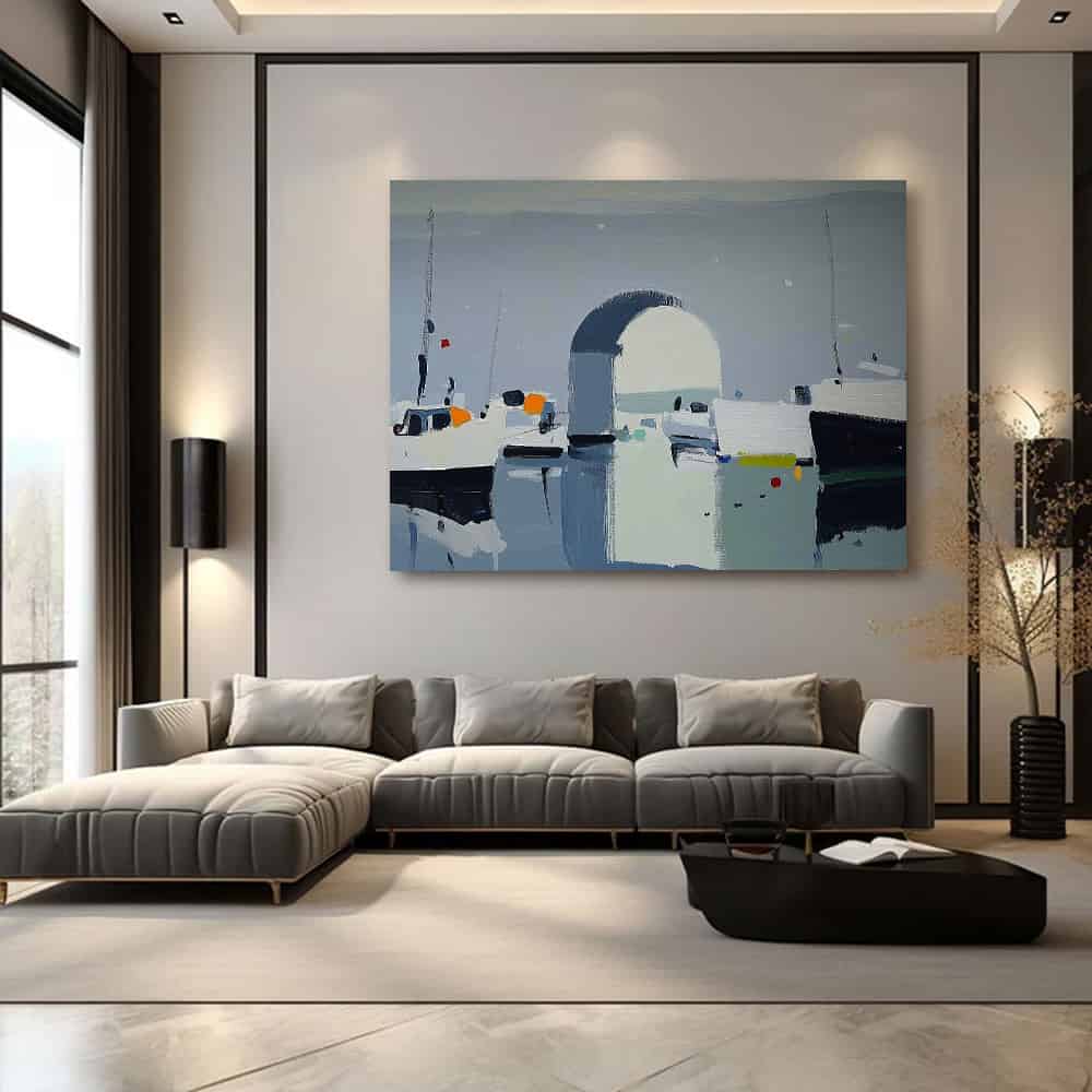 SEA & BEACH ART "MISTY HAVEN"