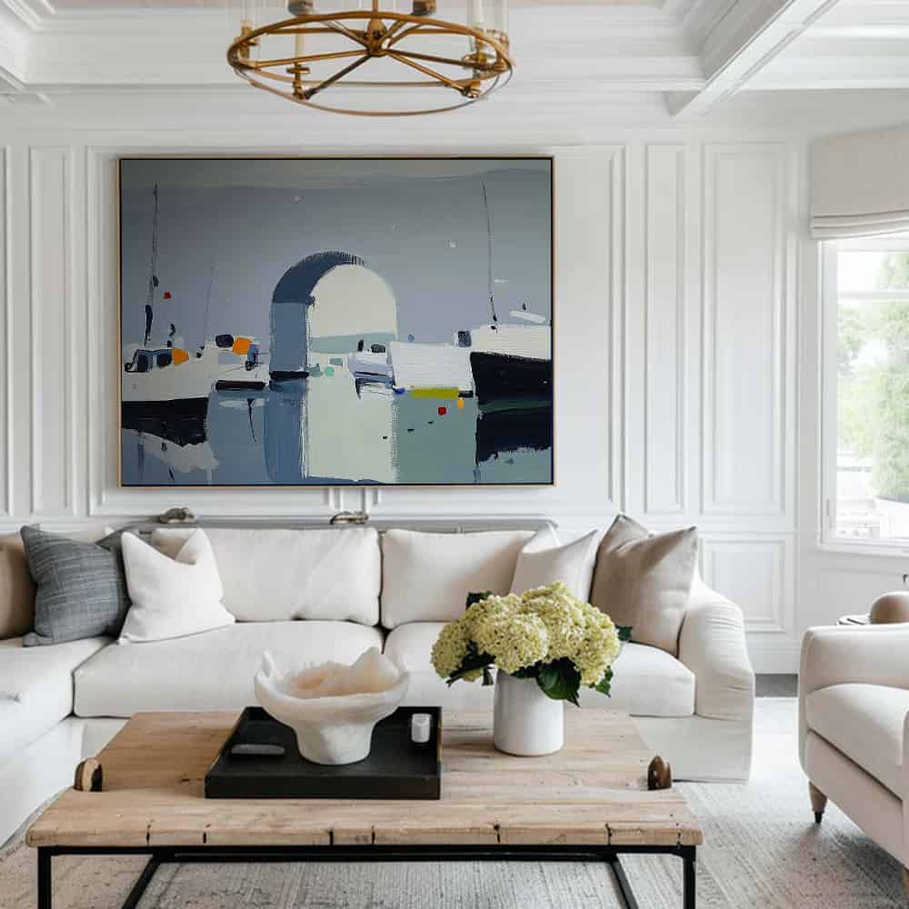 SEA & BEACH ART "MISTY HAVEN"