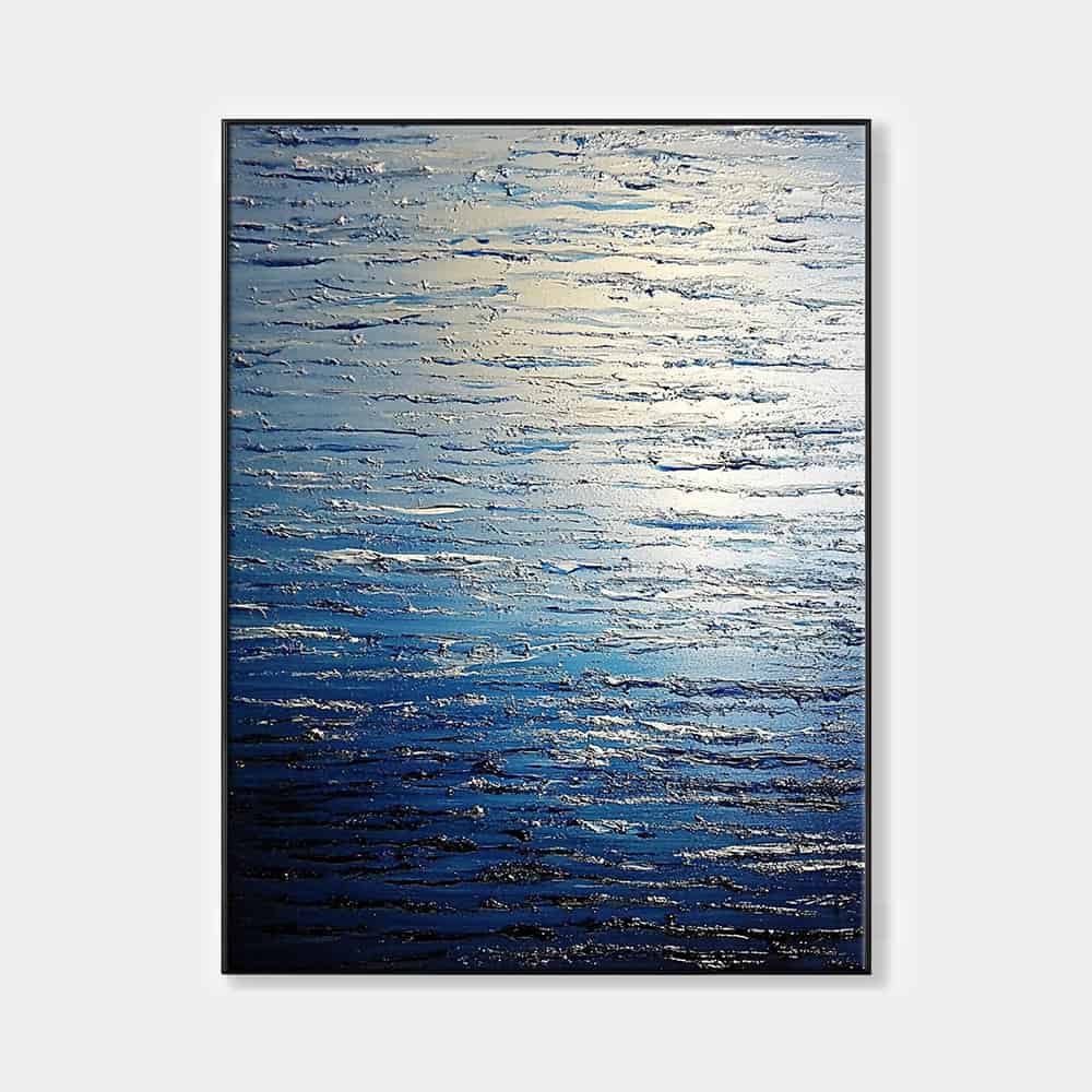 SEA & BEACH ART "MOONLIT RIPPLES"