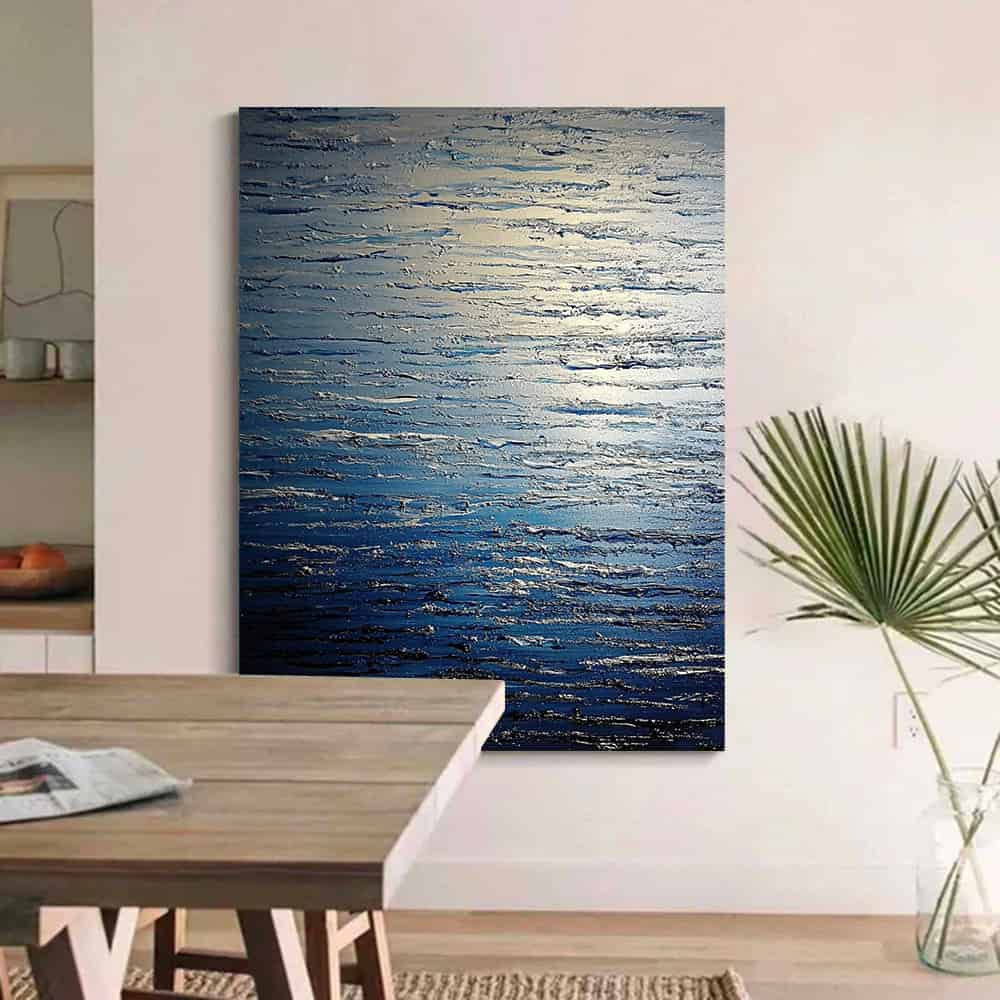 SEA & BEACH ART "MOONLIT RIPPLES"