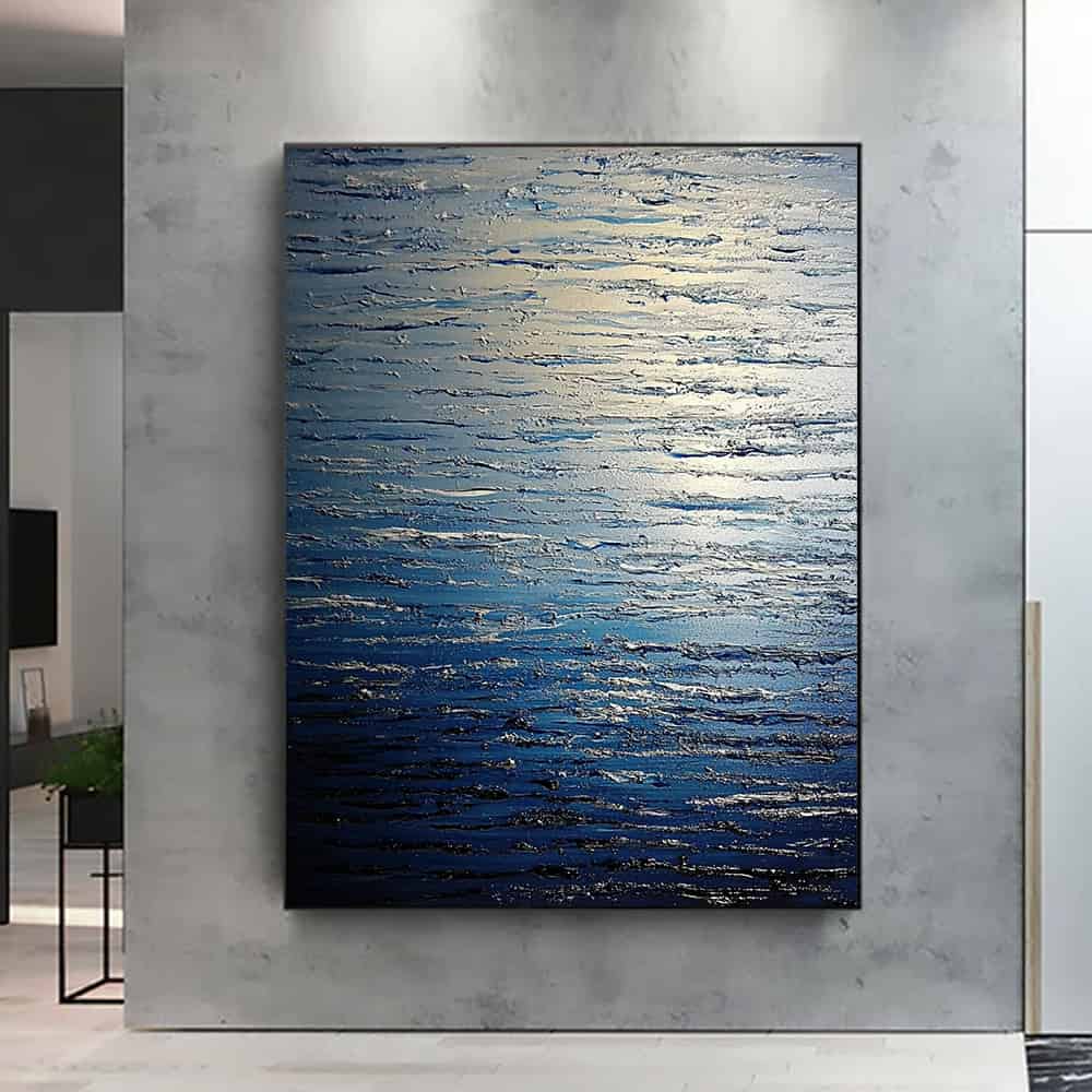 SEA & BEACH ART "MOONLIT RIPPLES"