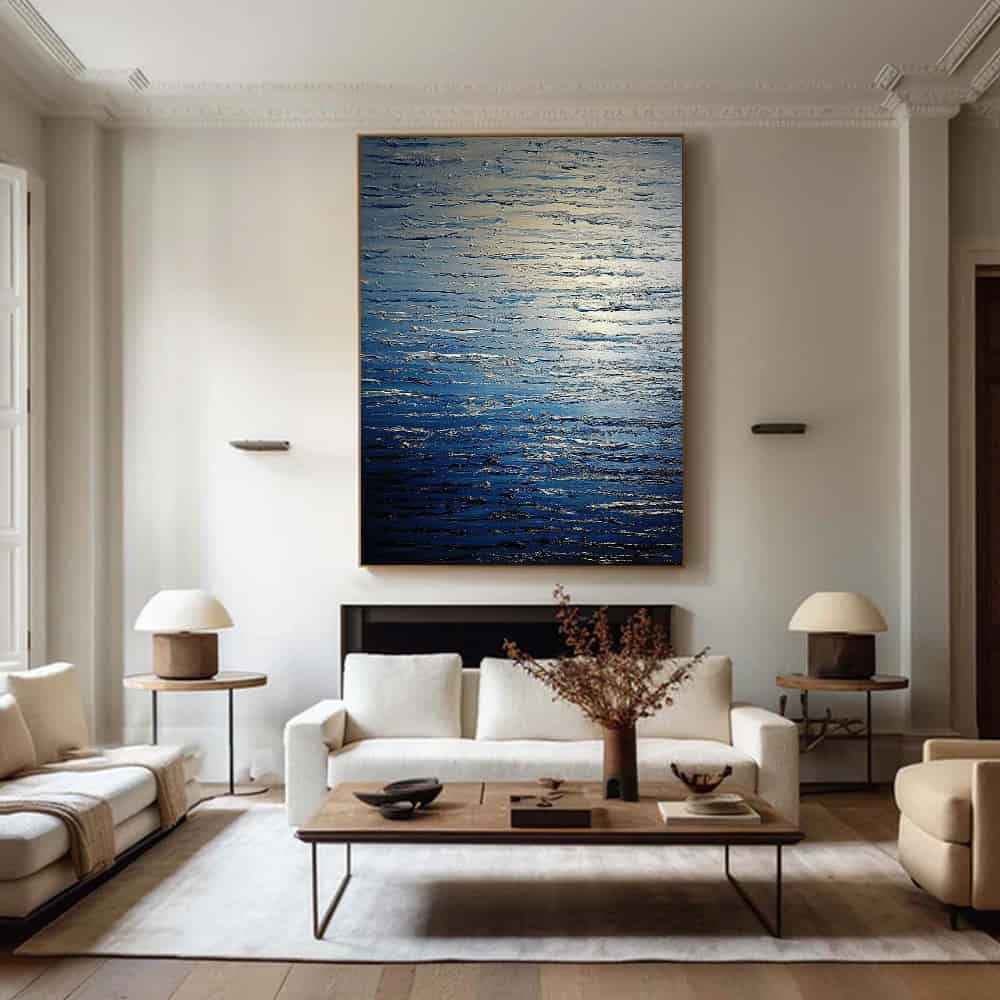 SEA & BEACH ART "MOONLIT RIPPLES"
