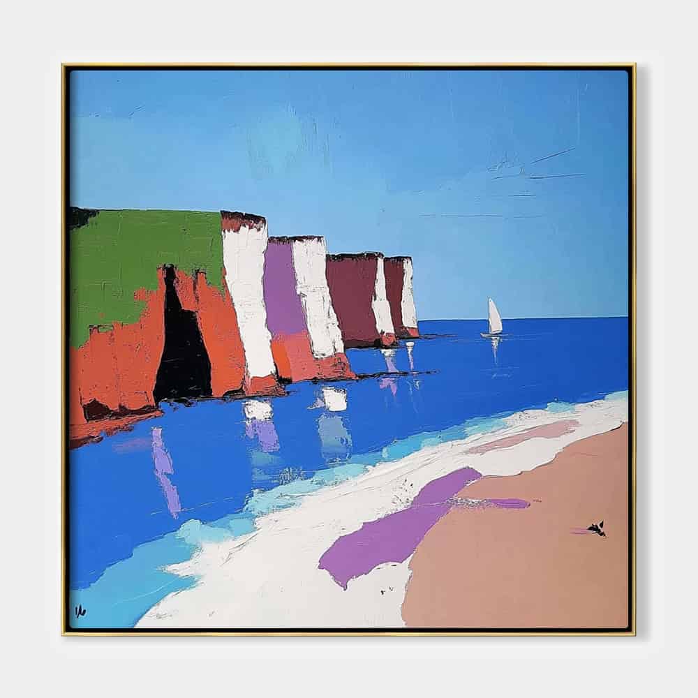 SEA & BEACH ART "PILLARS OF COLOR"
