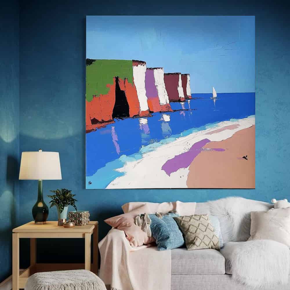 SEA & BEACH ART "PILLARS OF COLOR"