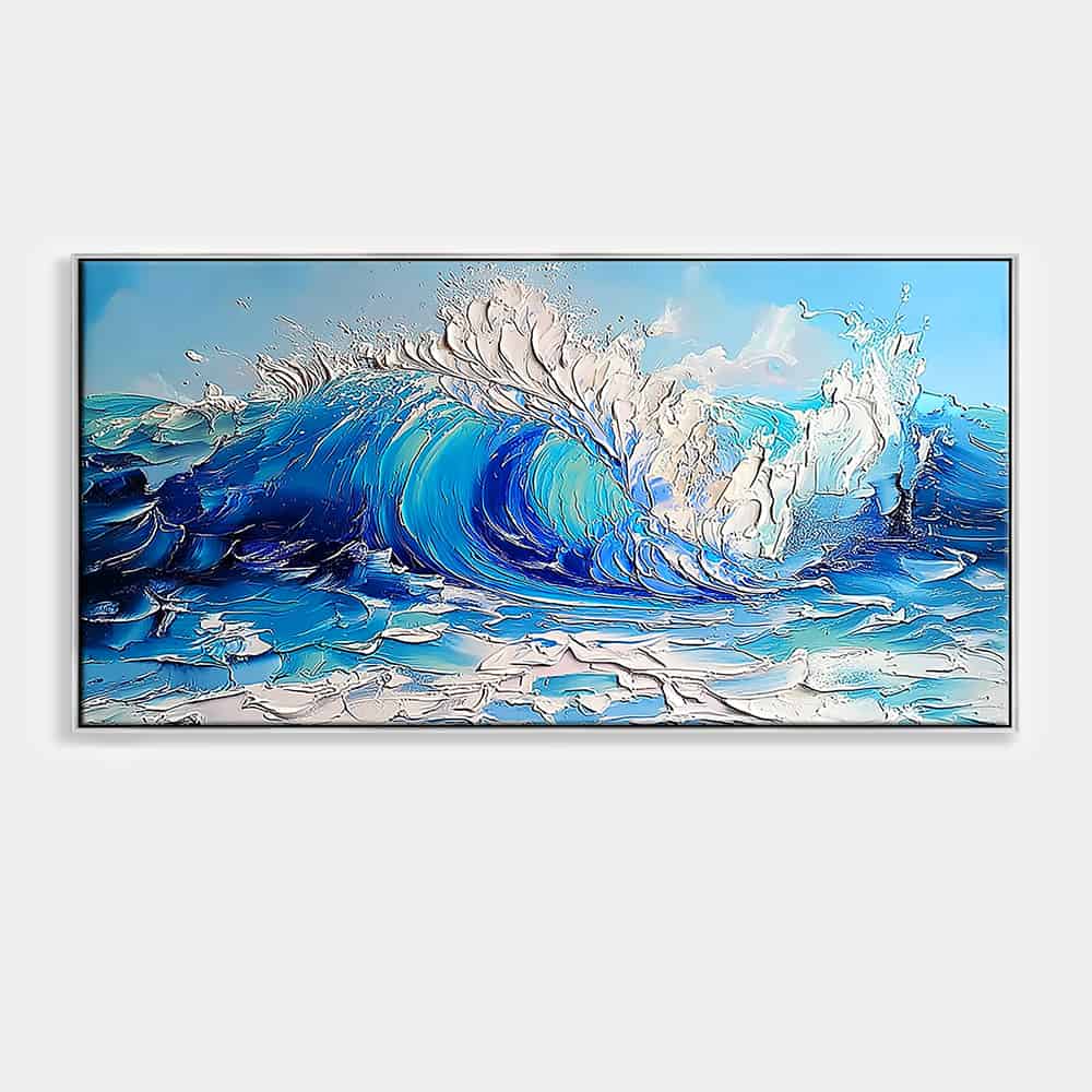 SEA & BEACH ART "SAPPHIRE BREAKER"