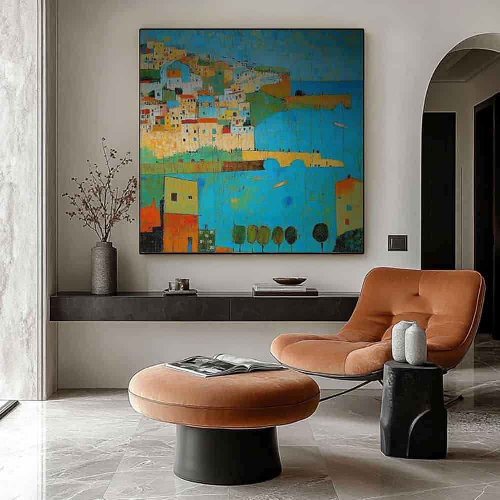 SEA & BEACH ART "THE AZURE CITADEL"