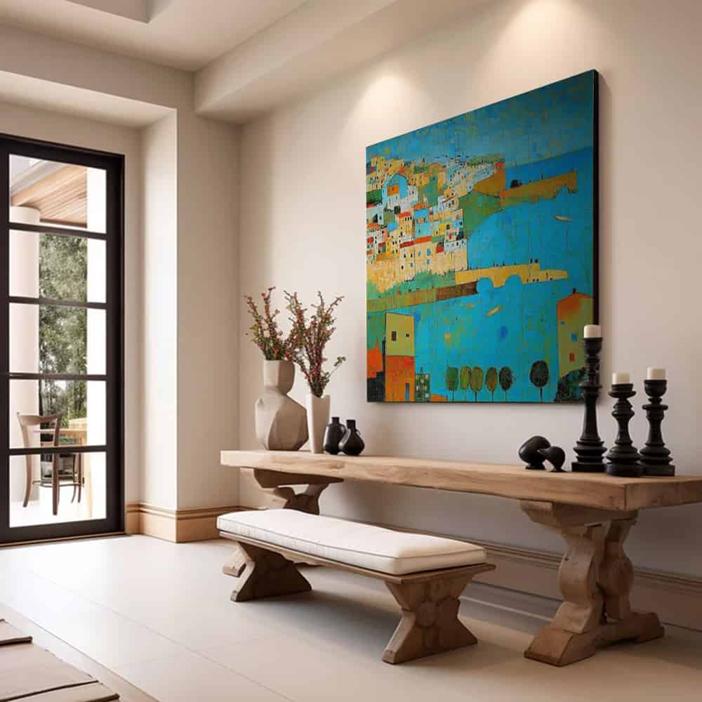 SEA & BEACH ART "THE AZURE CITADEL"