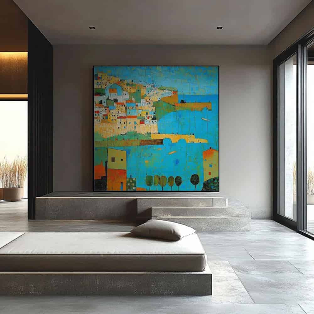 SEA & BEACH ART "THE AZURE CITADEL"