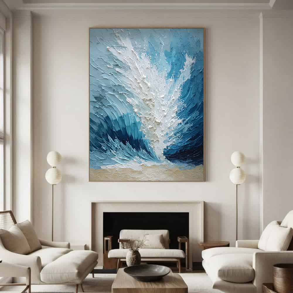 SEA & BEACH ART "TIDAL CREST"