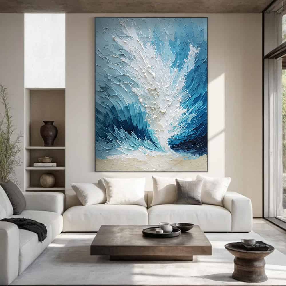 SEA & BEACH ART "TIDAL CREST"