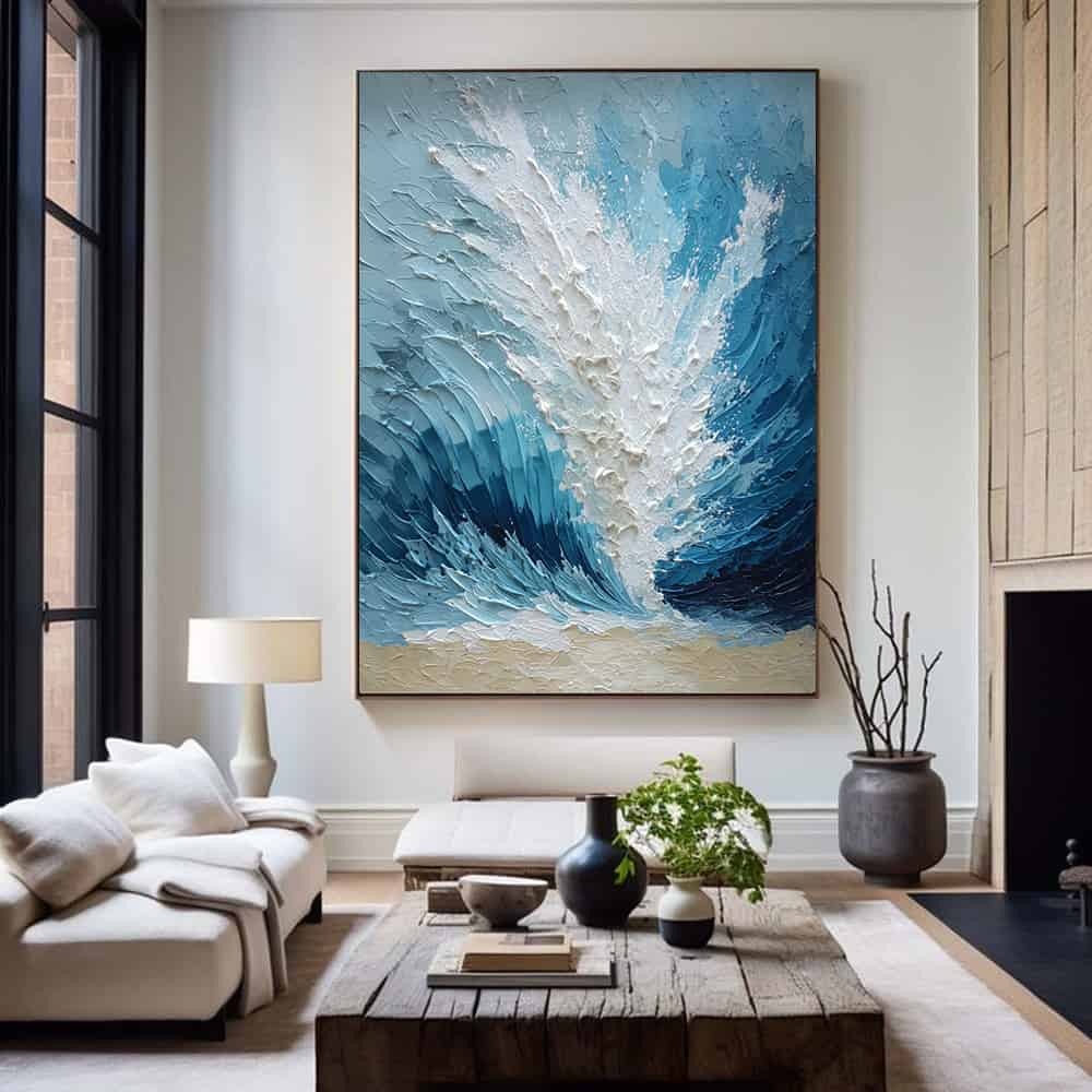 SEA & BEACH ART "TIDAL CREST"