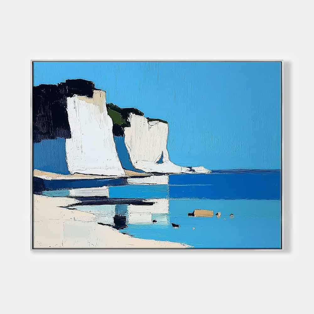 SUMMER BEACH ART "AZURE SENTINELS"