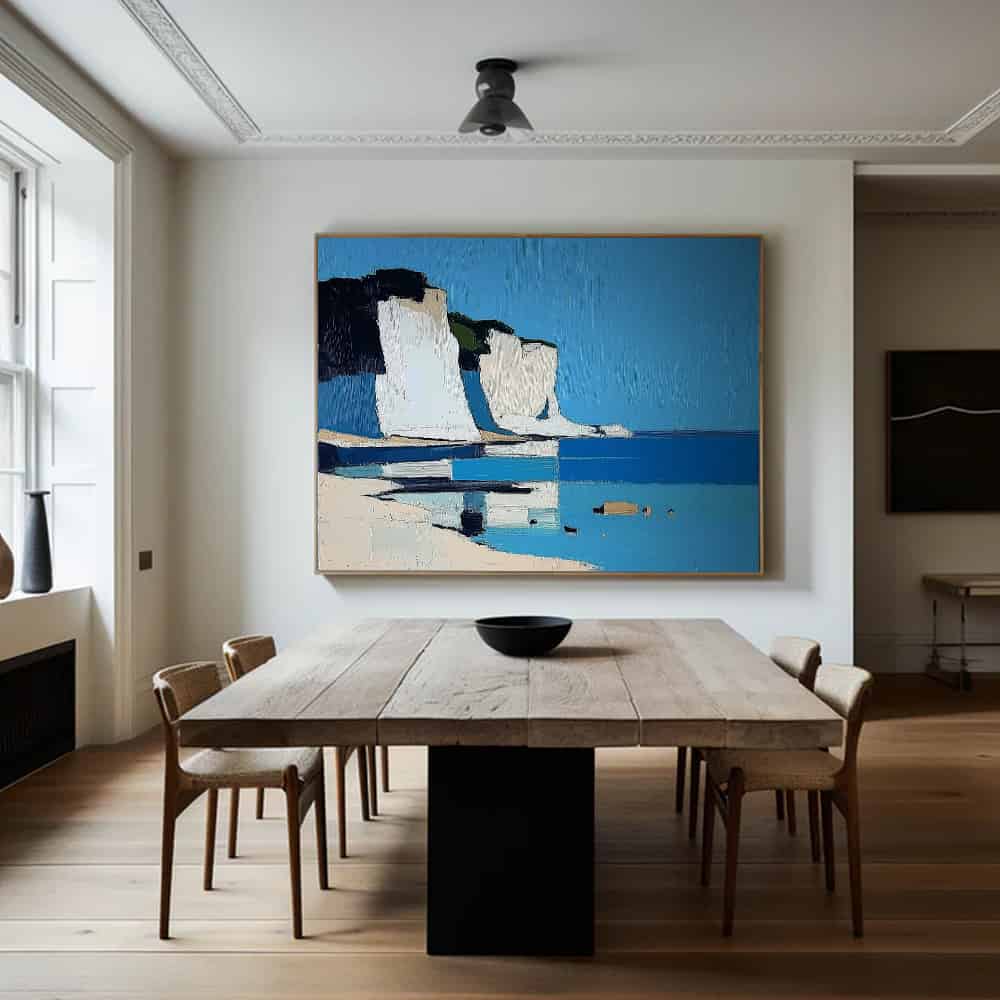 SUMMER BEACH ART "AZURE SENTINELS"