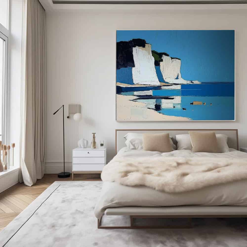 SUMMER BEACH ART "AZURE SENTINELS"