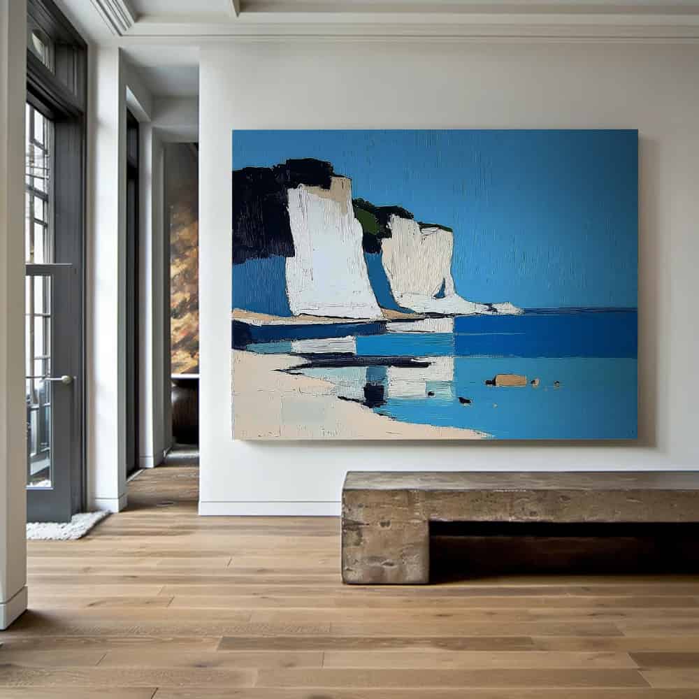 SUMMER BEACH ART "AZURE SENTINELS"