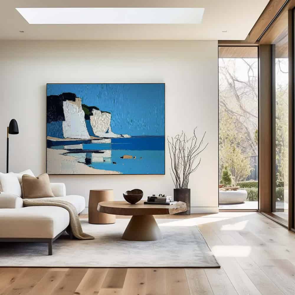 SUMMER BEACH ART "AZURE SENTINELS"