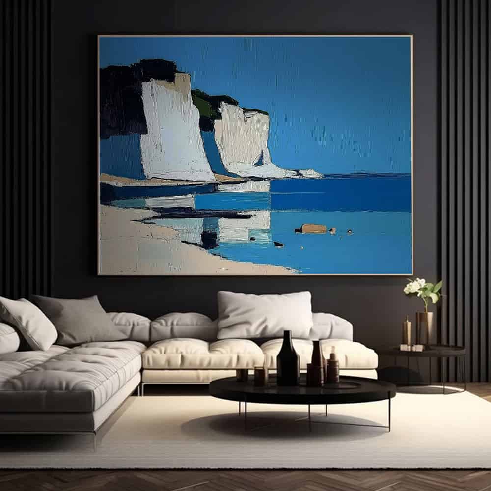 SUMMER BEACH ART "AZURE SENTINELS"