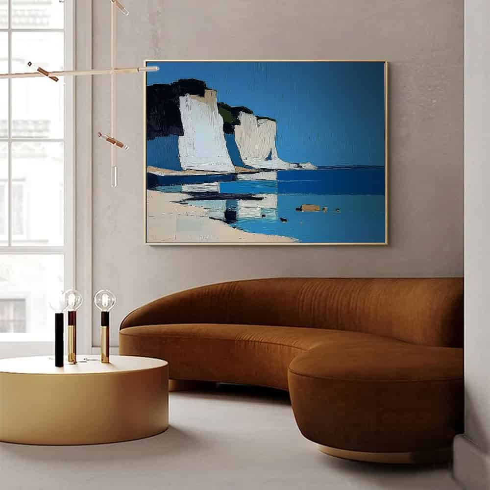 SUMMER BEACH ART "AZURE SENTINELS"