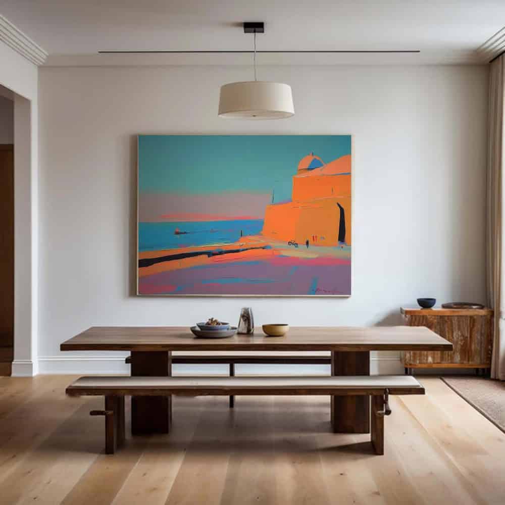 SUMMER BEACH ART "COASTAL GLOW"