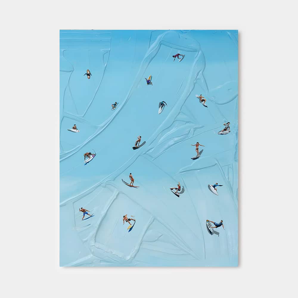 SUMMER BEACH ART "SUMMER SWELL"