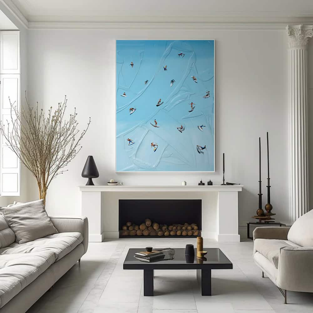 SUMMER BEACH ART "SUMMER SWELL"