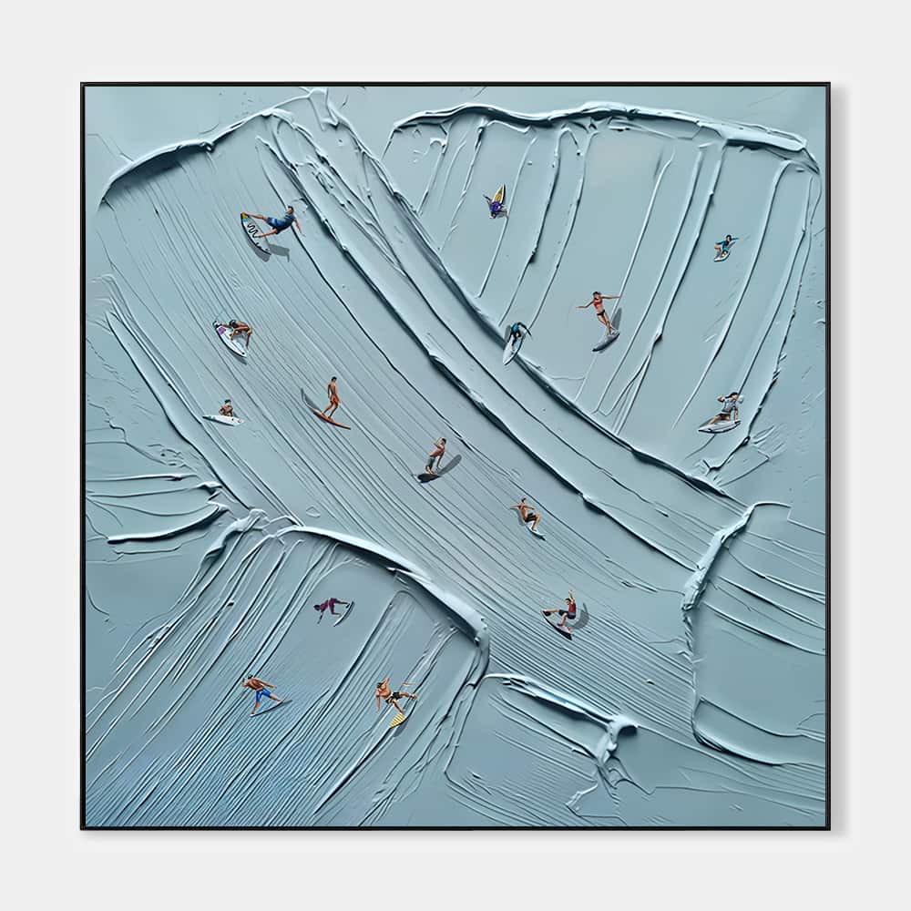 SUMMER BEACH ART "SURREAL LINEUP"