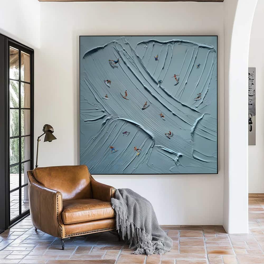 SUMMER BEACH ART "SURREAL LINEUP"