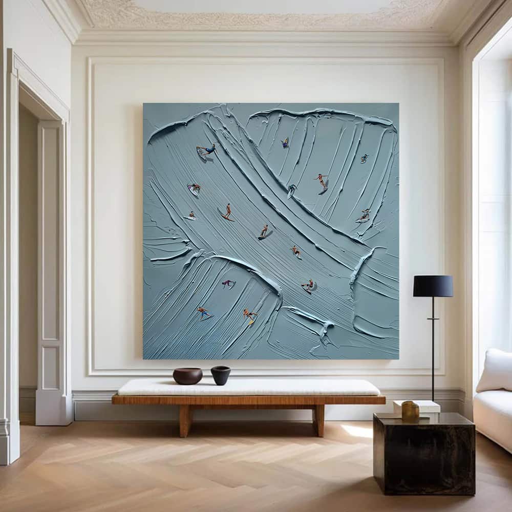 SUMMER BEACH ART "SURREAL LINEUP"