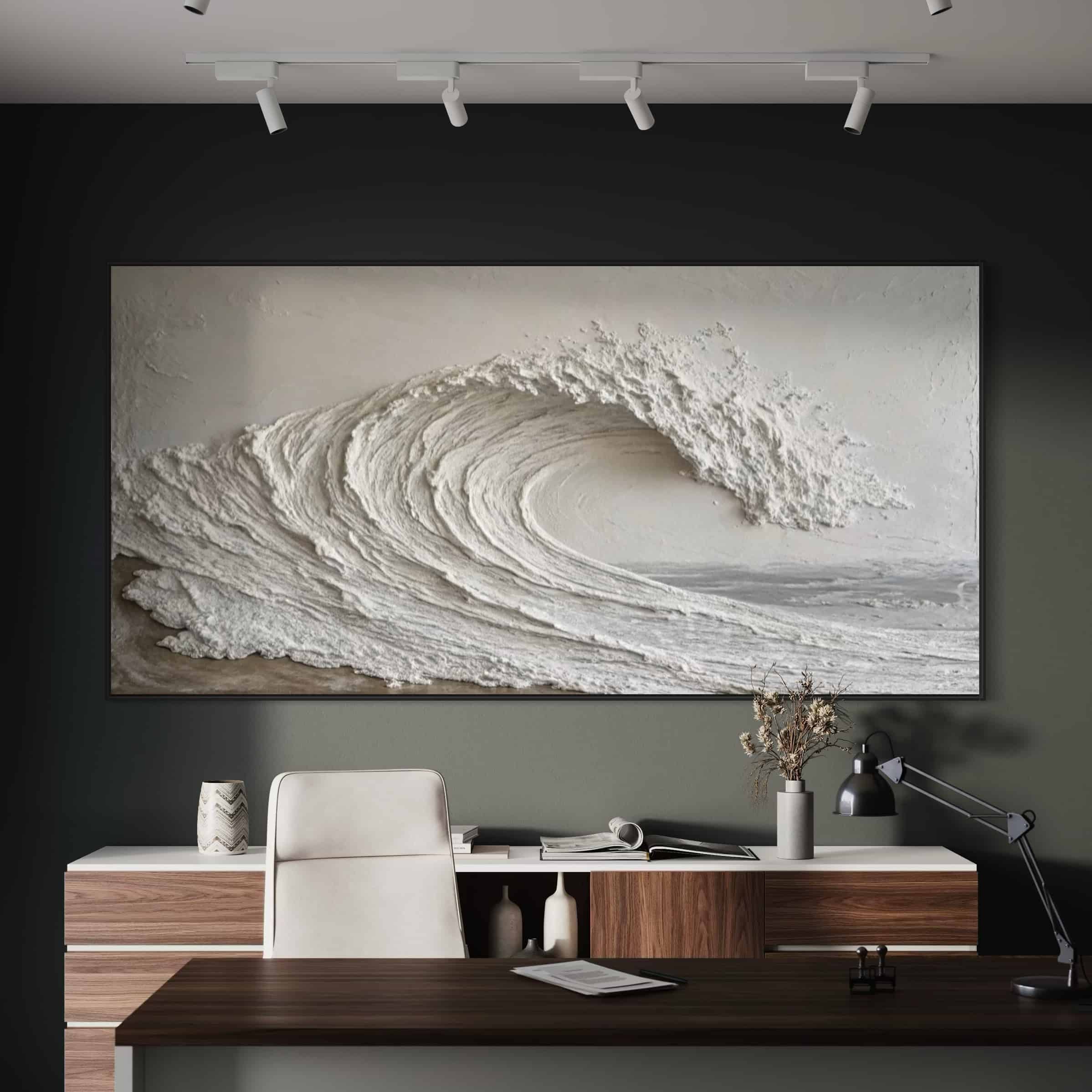 SEA & BEACH ART "FROZEN WAVE"